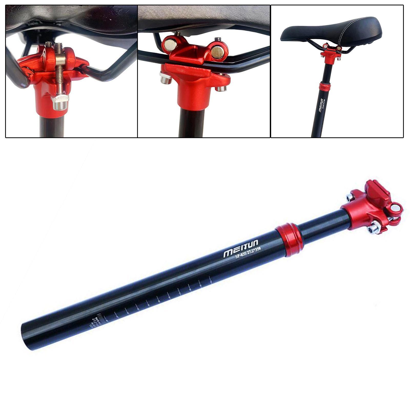 Bike Seat Post Saddle Support Pole Damper Post Cycling Equipment Seatpost