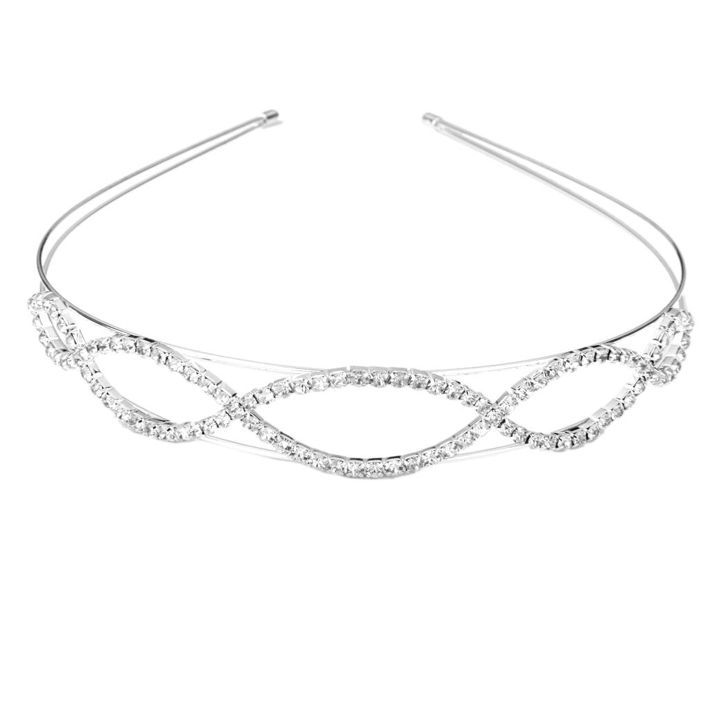 Wedding Bridal Bridesmaid Crystal Rhinestone Headband Tiara