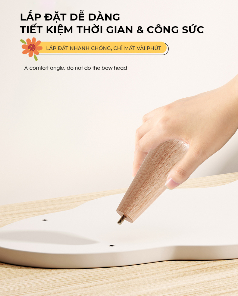 Kệ để màn hình máy tính, laptop decor bàn làm việc thiết kế đẹp thương hiệu IGA - GP390