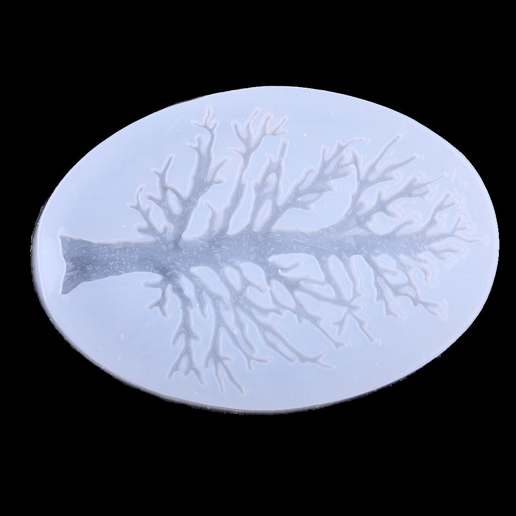 Tree Shape Silicone Molds Jewelry Making Mould for Making Crystal Ornament