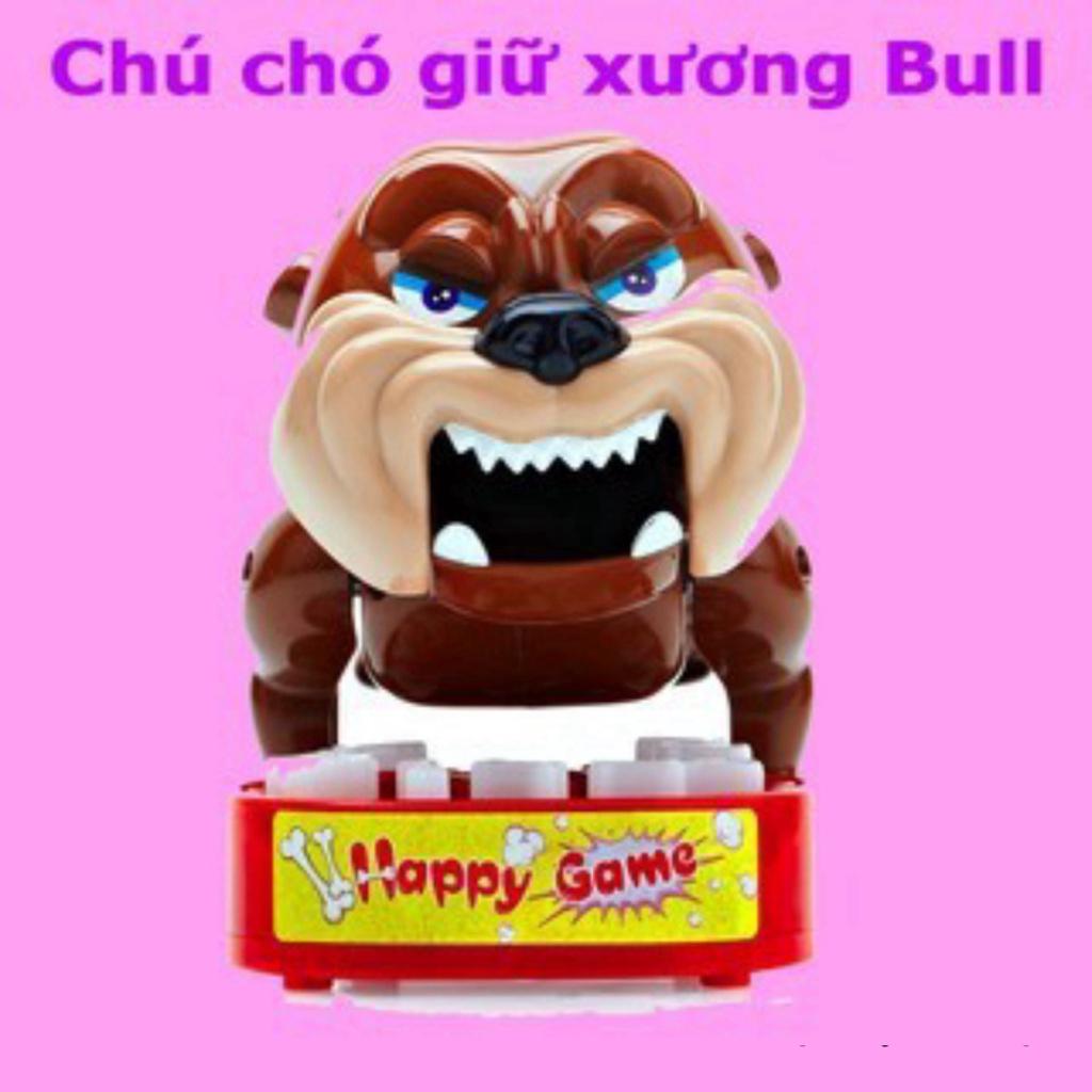 Đồ chơi Chó giữ xương Bull Dog (Loại to)-Chó gắp xương đồ chơi