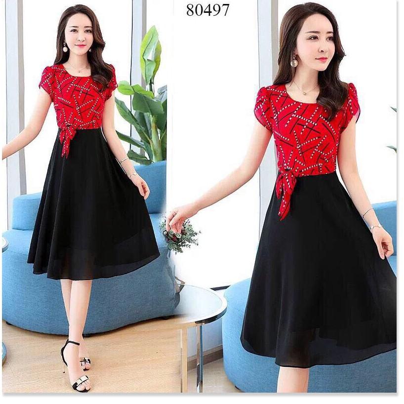 Đầm voan lụa hàng quý phái mẫu mới nhất