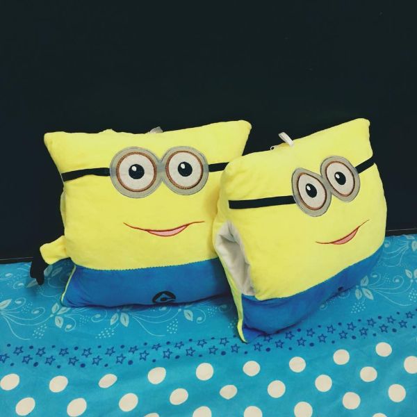 Túi Sưởi Ấm Lưng Họa Tiết Minions Đa Năng (1 Sản Phẩm)- Dùng Điện  - Màu Vàng - Mẫu TSC0222