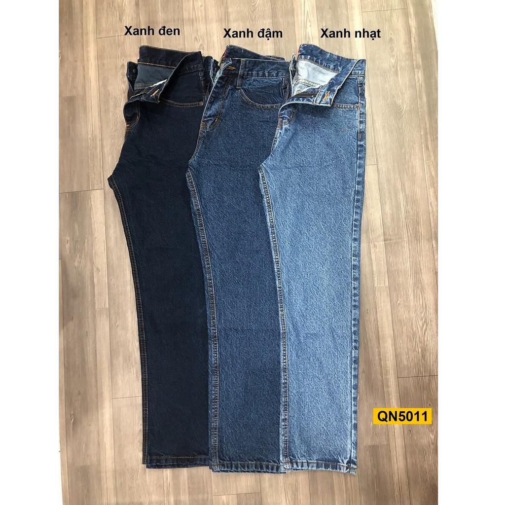 Quần jean ống suông đủ các size QN5011D