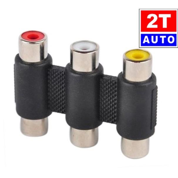 Jack kết nối, đầu giắc kết nối cáp AV 3 cổng: SKU:291