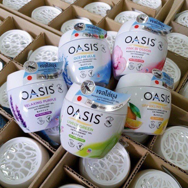 Sáp thơm đuổi muỗi OASIS cực hiệu quả, thơm mát không gian nhà, bảo vệ sức khỏe cho gia đình bạn
