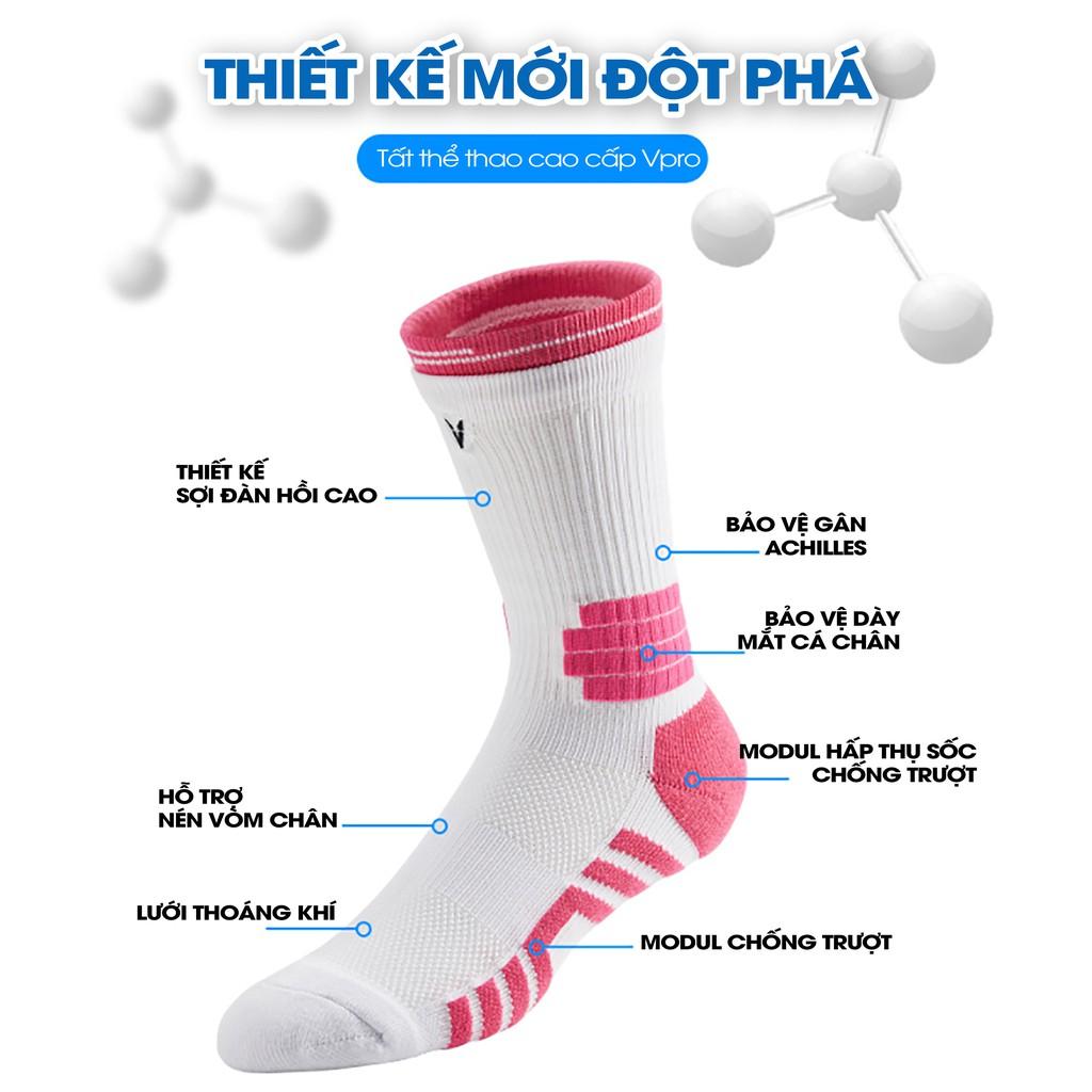 Tất Bóng Rổ Cao Cấp Chuyên Dụng Veidoorn VT005