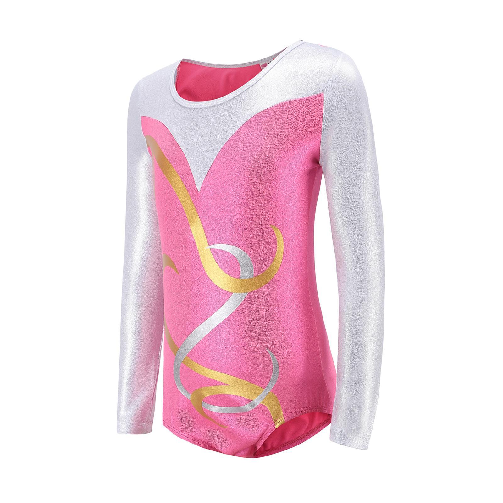 Girl Gymnastics Leotard, Dress Bodysuit, Training Costume Outfit, Kids Gym Costume, Athletic Leotard, Teamwear, Dancewear, Ballet Leotard