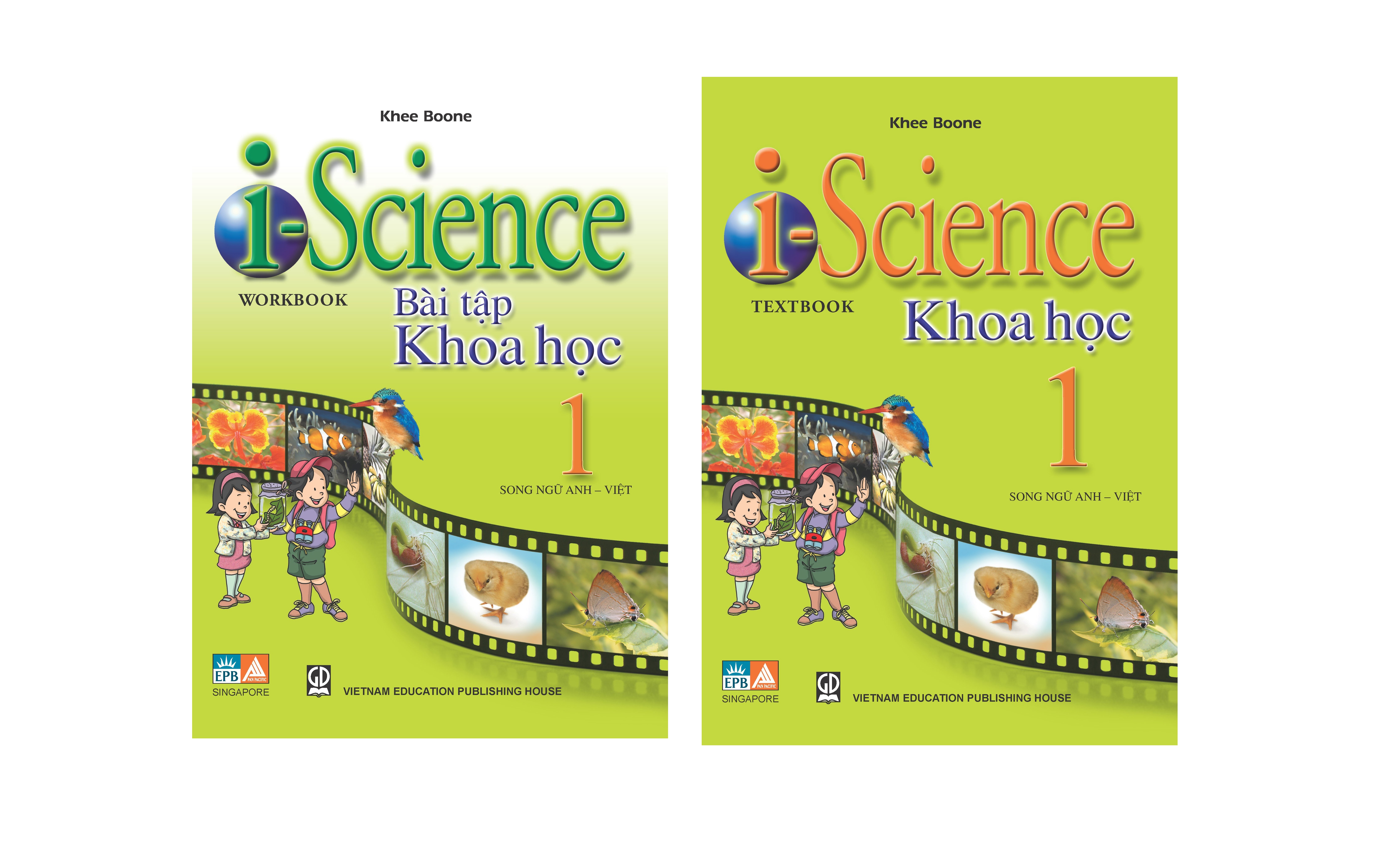 Bộ 16 cuốn sách Khoa Học I Science (song ngữ) lớp 1-6