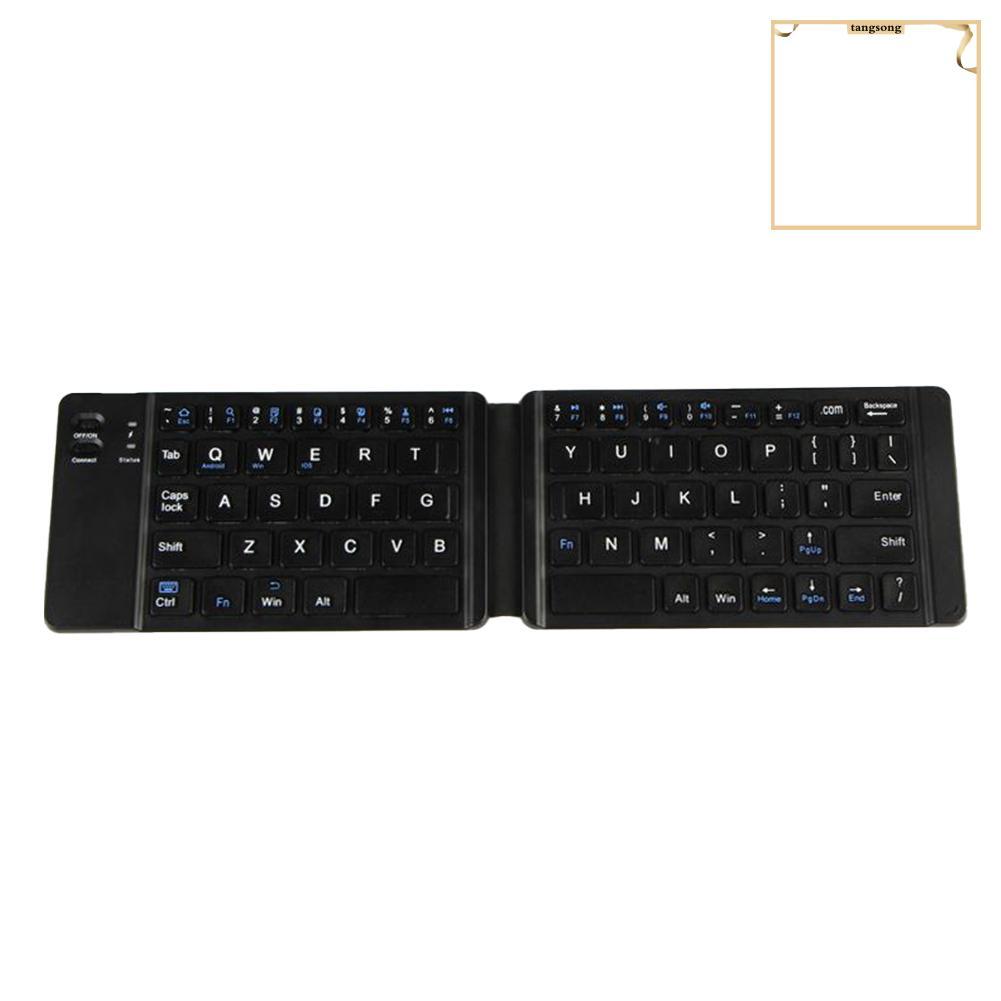 Bàn Phím Bluetooth Mini Không Dây Gấp Gọn Tiện Dụng