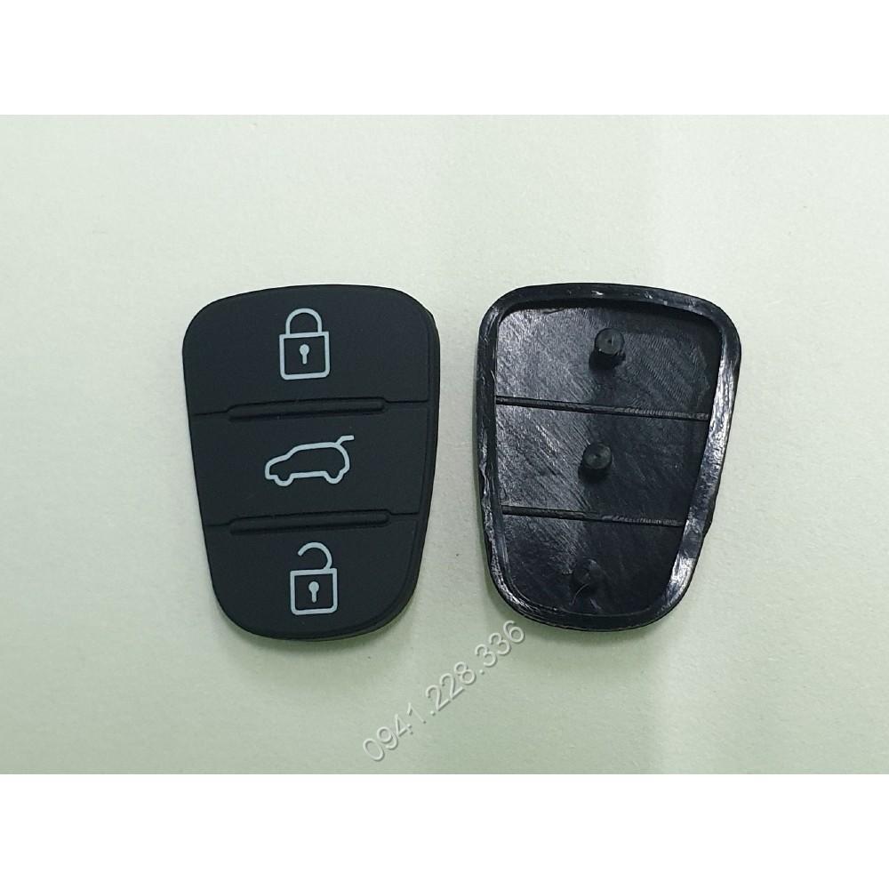 Combo 2 bộ phím cao su dành cho vỏ chìa khóa Kia Hyundai