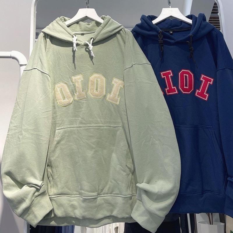 Áo Hoodie Dáng Rộng OIOI ulzzang