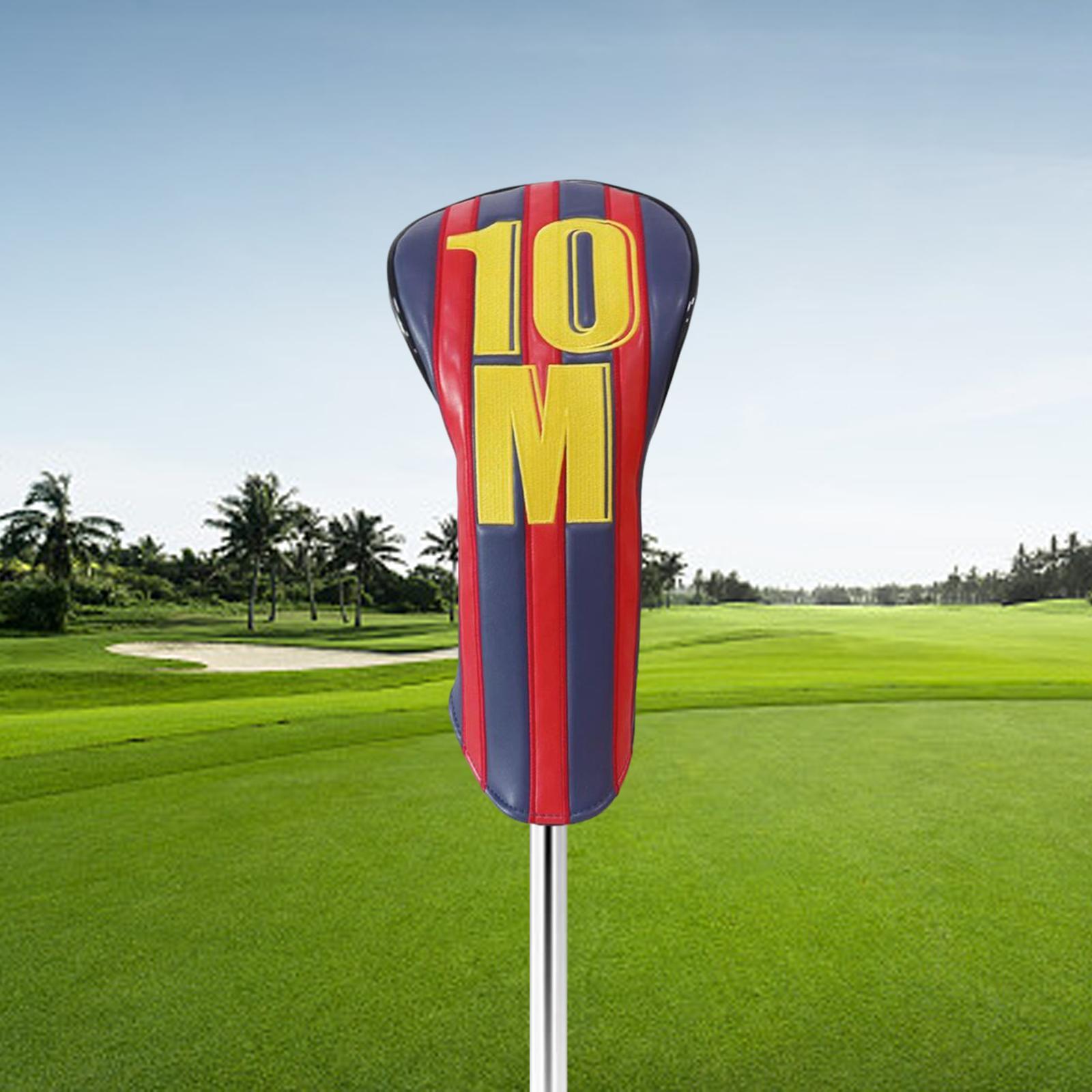 Golf Club Head Covers Driver Headcover Fleece Lining Golf Hybrid Head Covers