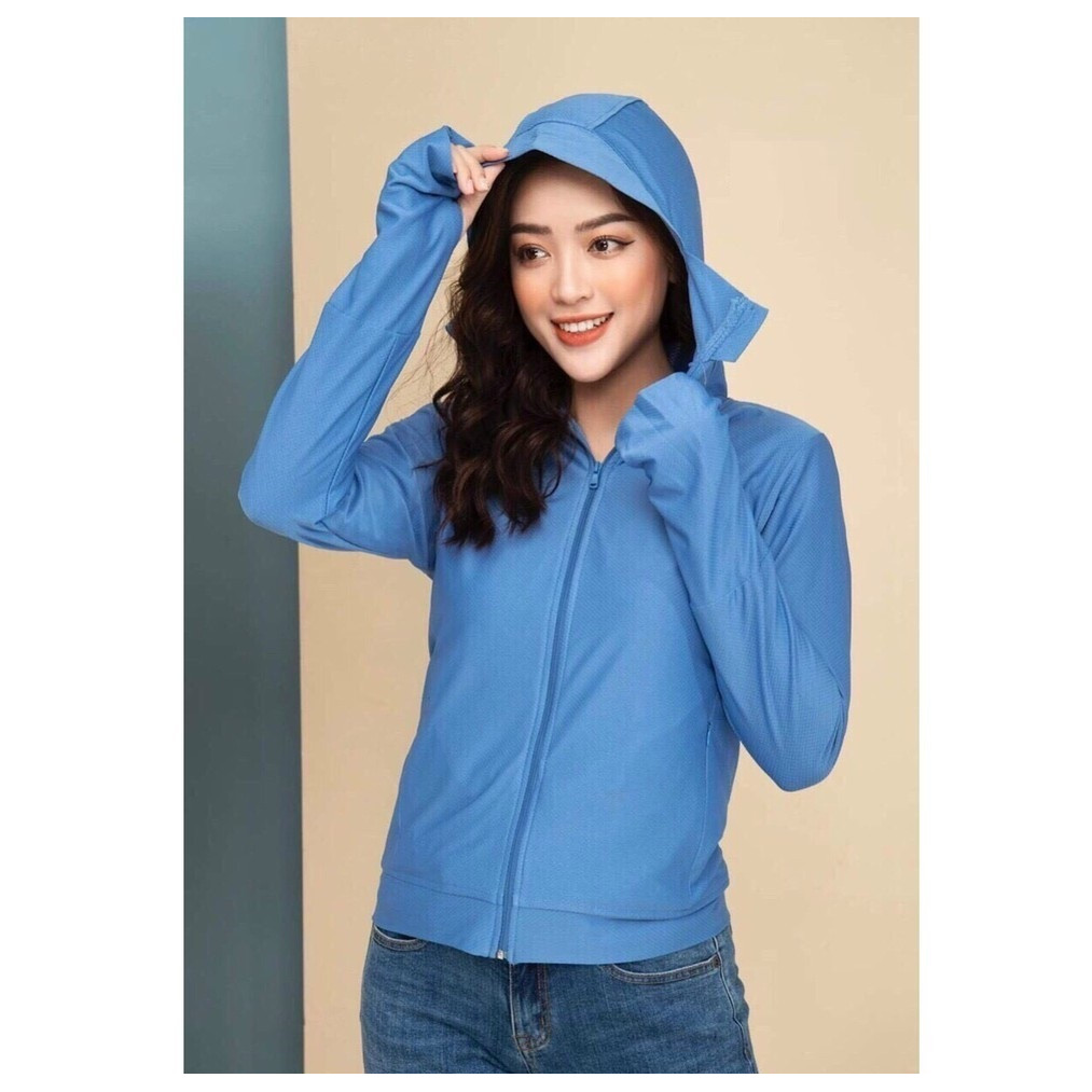 ÁO CHỐNG NẮNG túi zip CHO NỮ bảo vệ da, cá tính