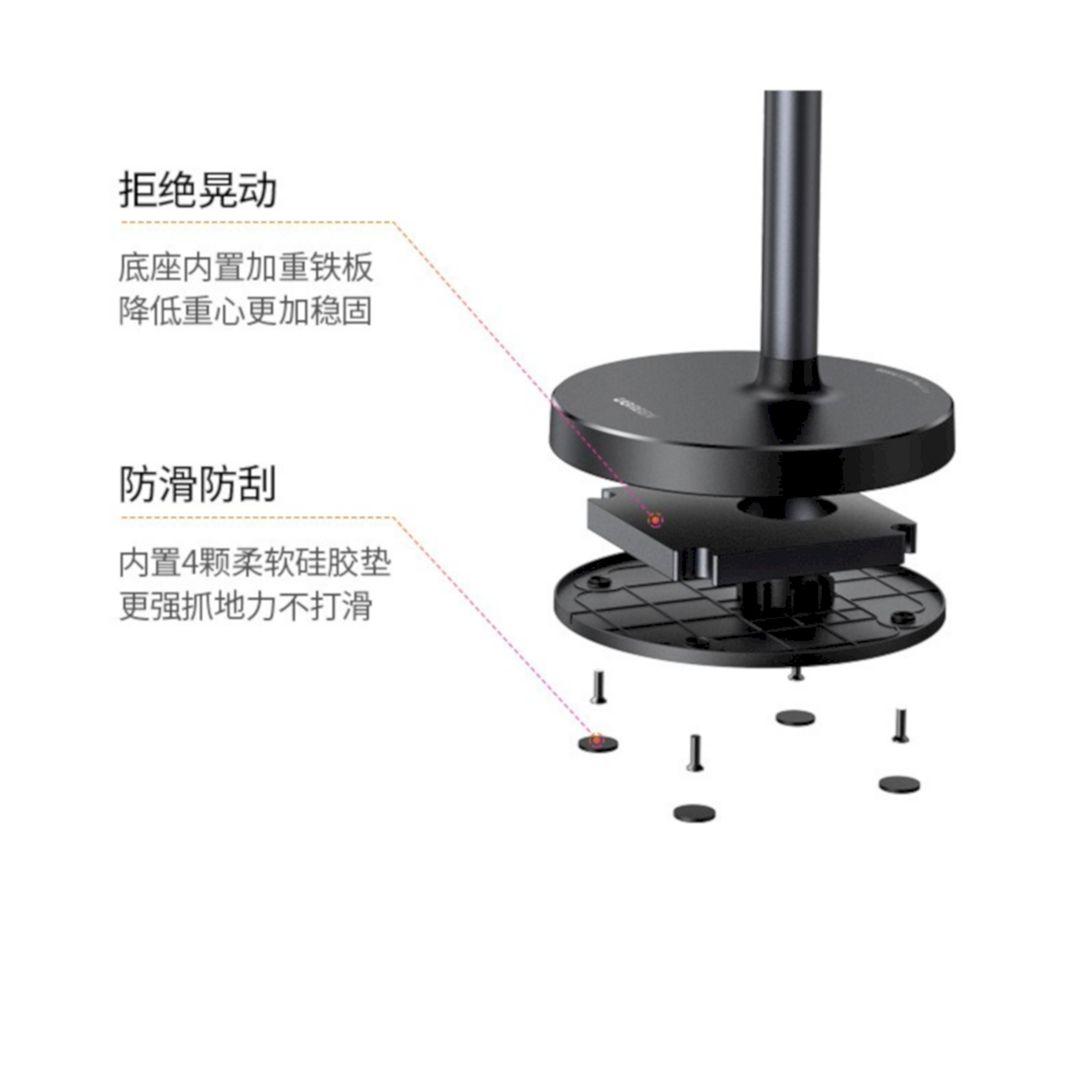 Ugreen UG10418lp240TK chỉ có CHÂN ĐẾ bằng kim loại hợp kim NHÔM DÀNH CHO micrô để bàn di động - HÀNG CHÍNH HÃNG