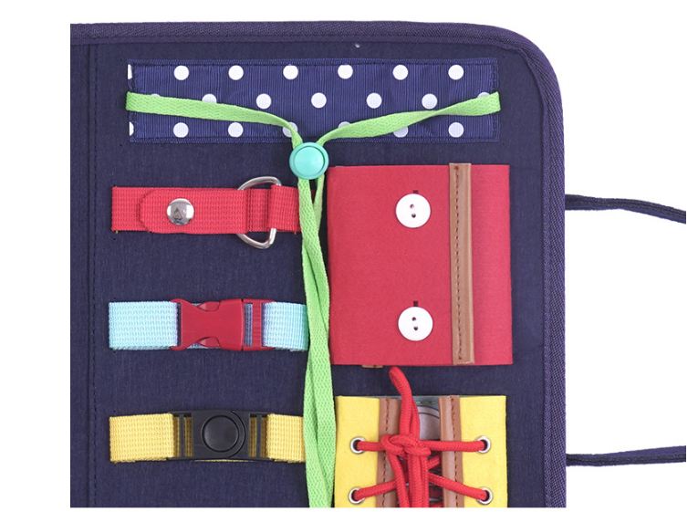 Đồ chơi kỹ năng - BẢNG BẬN RỘN - SET RÈN 14 KỸ NĂNG MONTESSORI