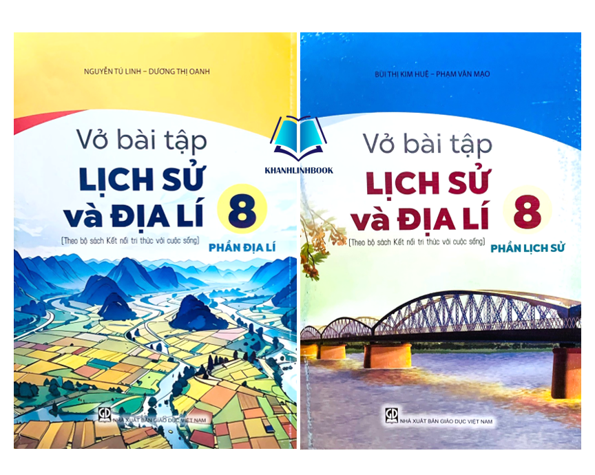 Sách - Combo Vở bài tập lịch sử và địa lí 8 - phần địa lí + Lịch sử (kết nối)
