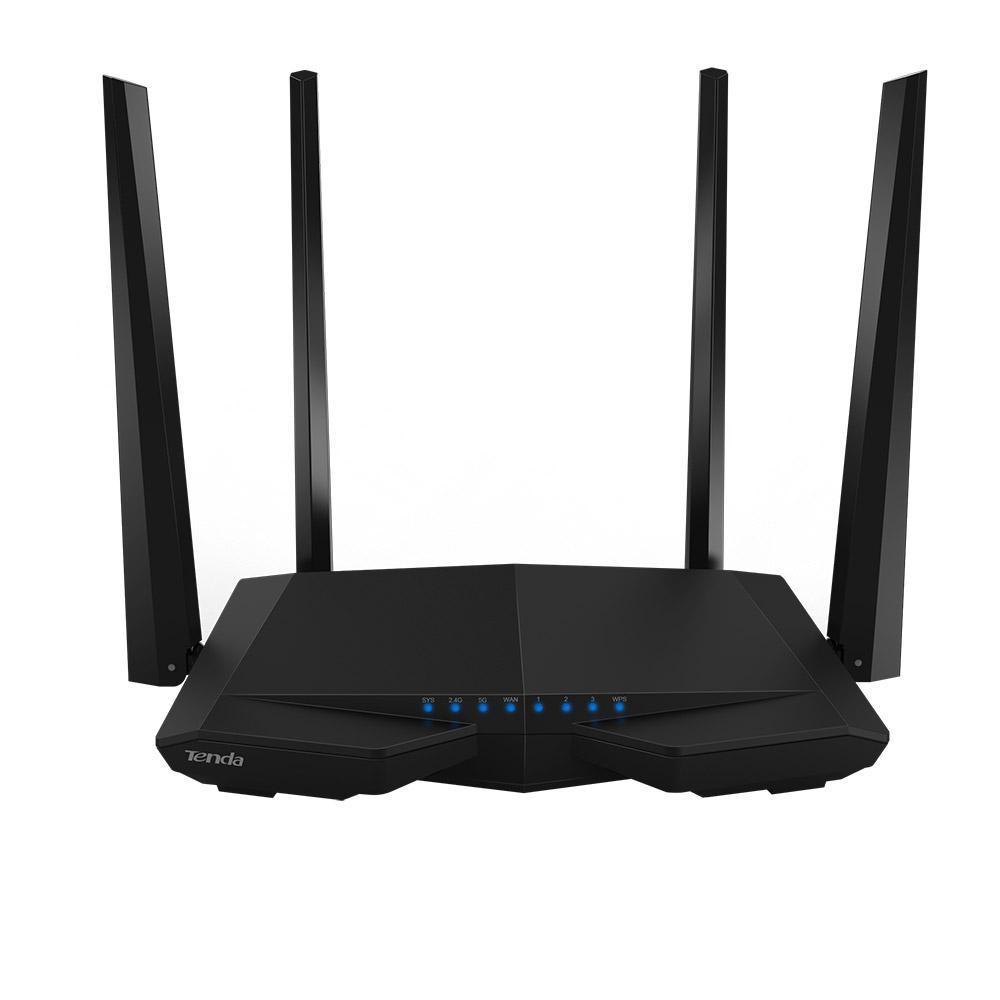 Thiết bị mạng Router Wifi Tenda AC6 (Đen) - HÀNG CHÍNH HÃNG