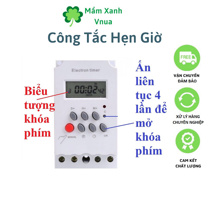 Công Tắc Hẹn Giờ Kg316 T-II 25A/220V, Bộ Hẹn Giờ Tự Động