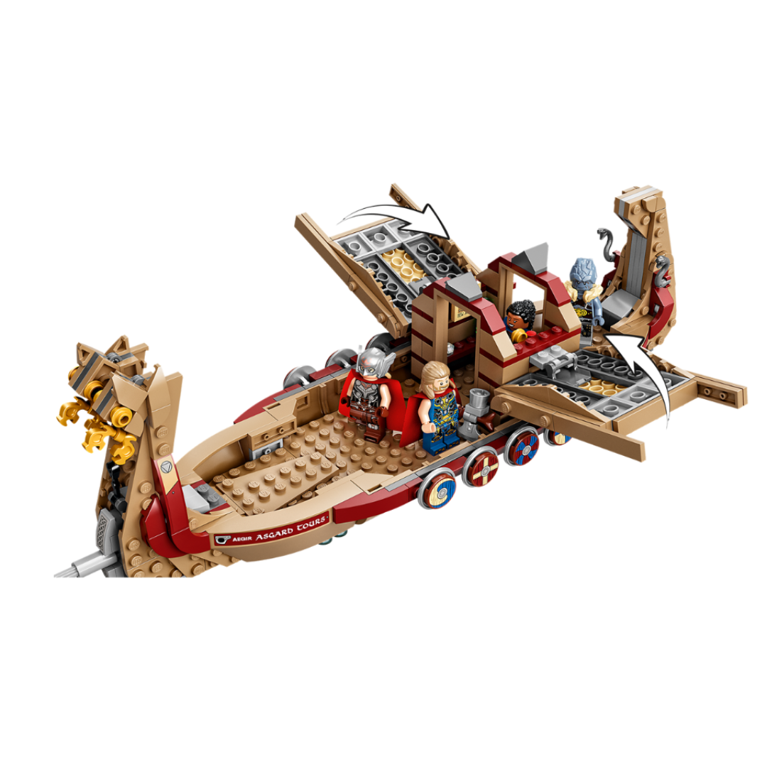 Đồ Chơi LEGO Thuyền Sơn Dương Của Thor 76208 (564 chi tiết)