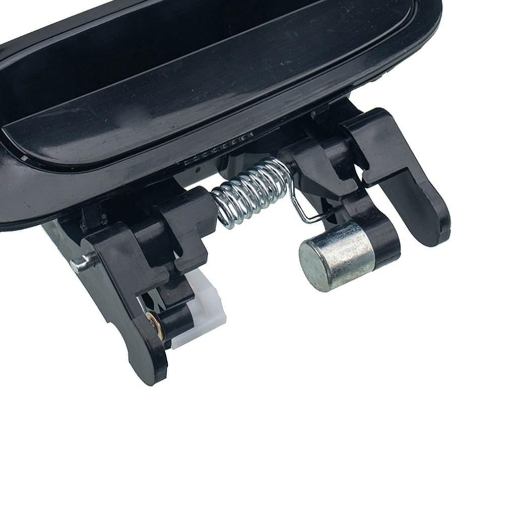 Exterior Rear Left Driver Side Door Handle for 98-02 TOYOTA COROLLA - Black