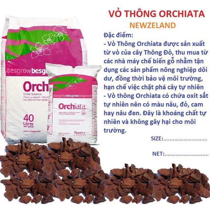 5kg VỎ THÔNG ORCHIATA NHẬP KHẨU NEW ZEALAND - giá thể trồng hoa lamn cao cấp