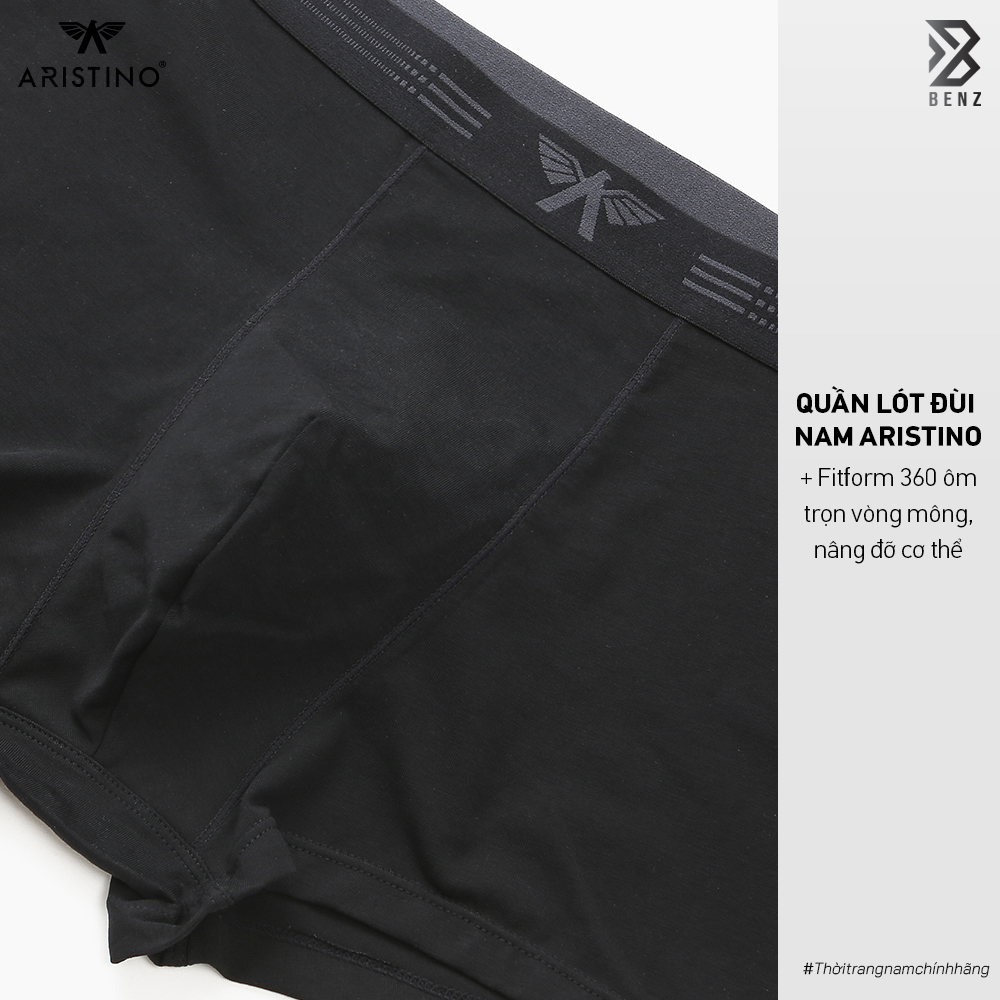 Quần lót nam ARISTINO dáng boxer, quần sịp đùi nam chất liệu Cotton Oganic mềm mại, thấm hút và khử mùi vượt trội - ABX056