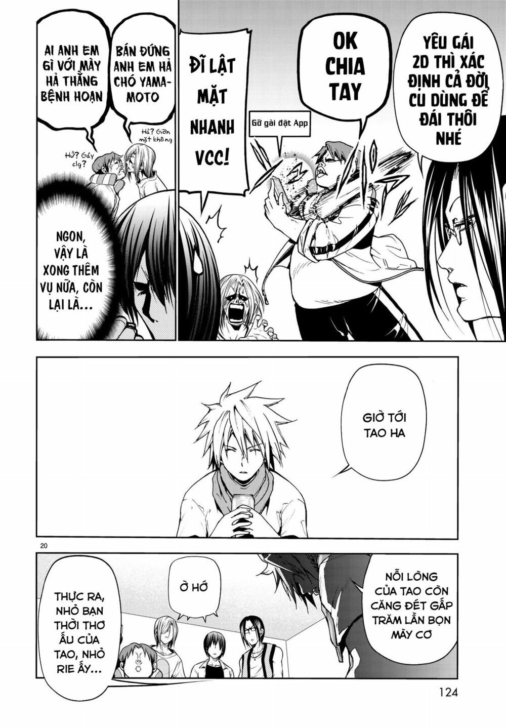 cô gái thích lặn - grand blue chapter 44 20