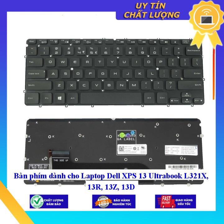 Bàn phím dùng cho Laptop Dell XPS 13 Ultrabook L321X 13R 13Z 13D - Hàng Nhập Khẩu New Seal