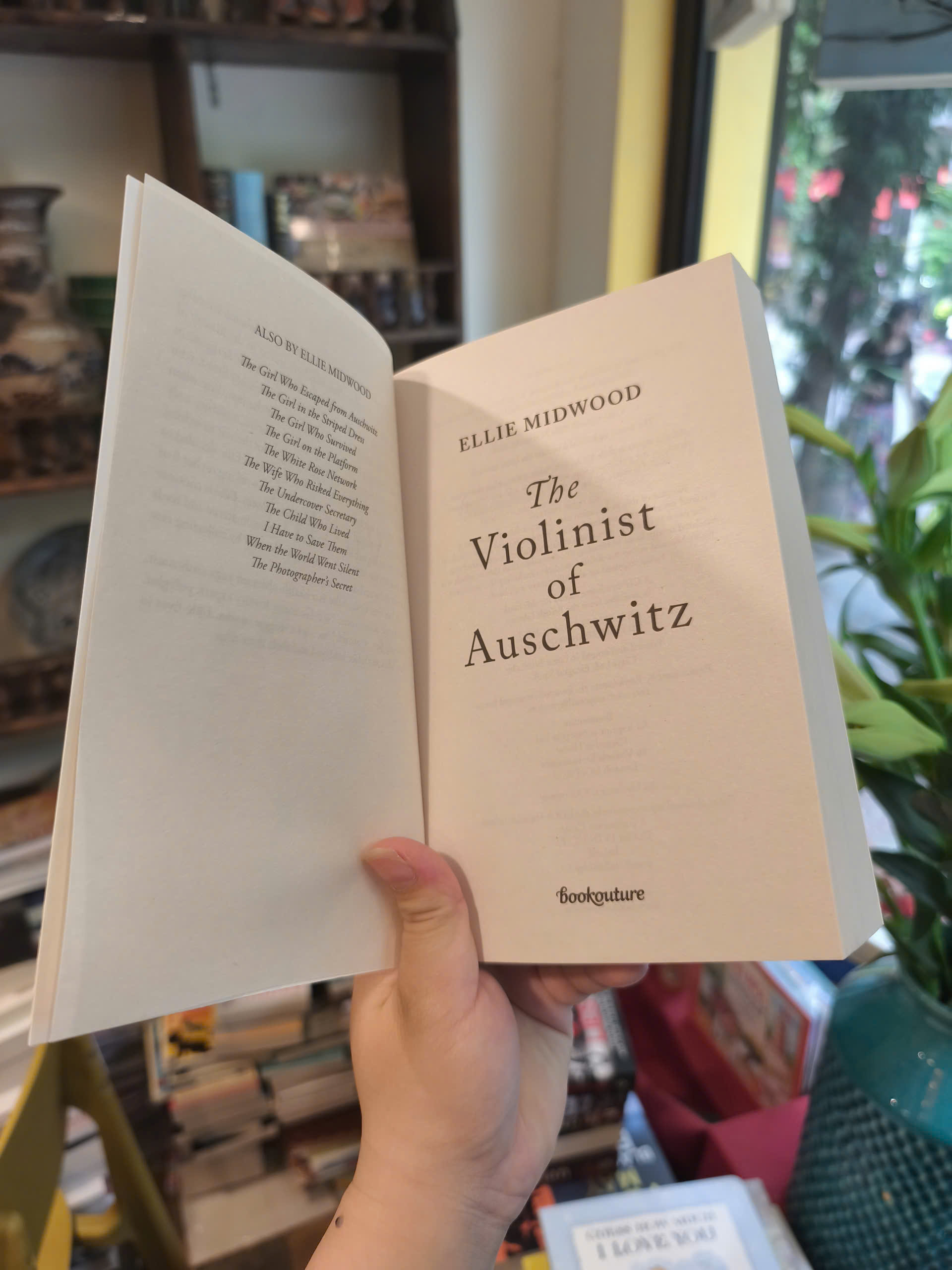 Sách - The Violinist of Auschwitz by Ellie Midwood | Historical Fiction / Holocaust / Ngoại văn