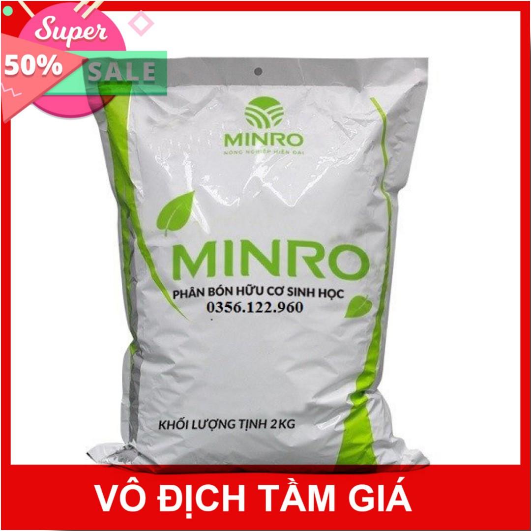 2 gói Phân bón hữu cơ sinh học cao cấp Hà Lan Minro gói 700g