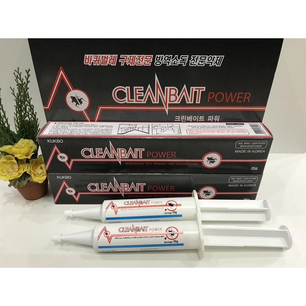 Gel diệt Gián Đức - Cleanbait Power dạng gel, tuýp 20g, 35g - sản phẩm nhập từ Hàn Quốc