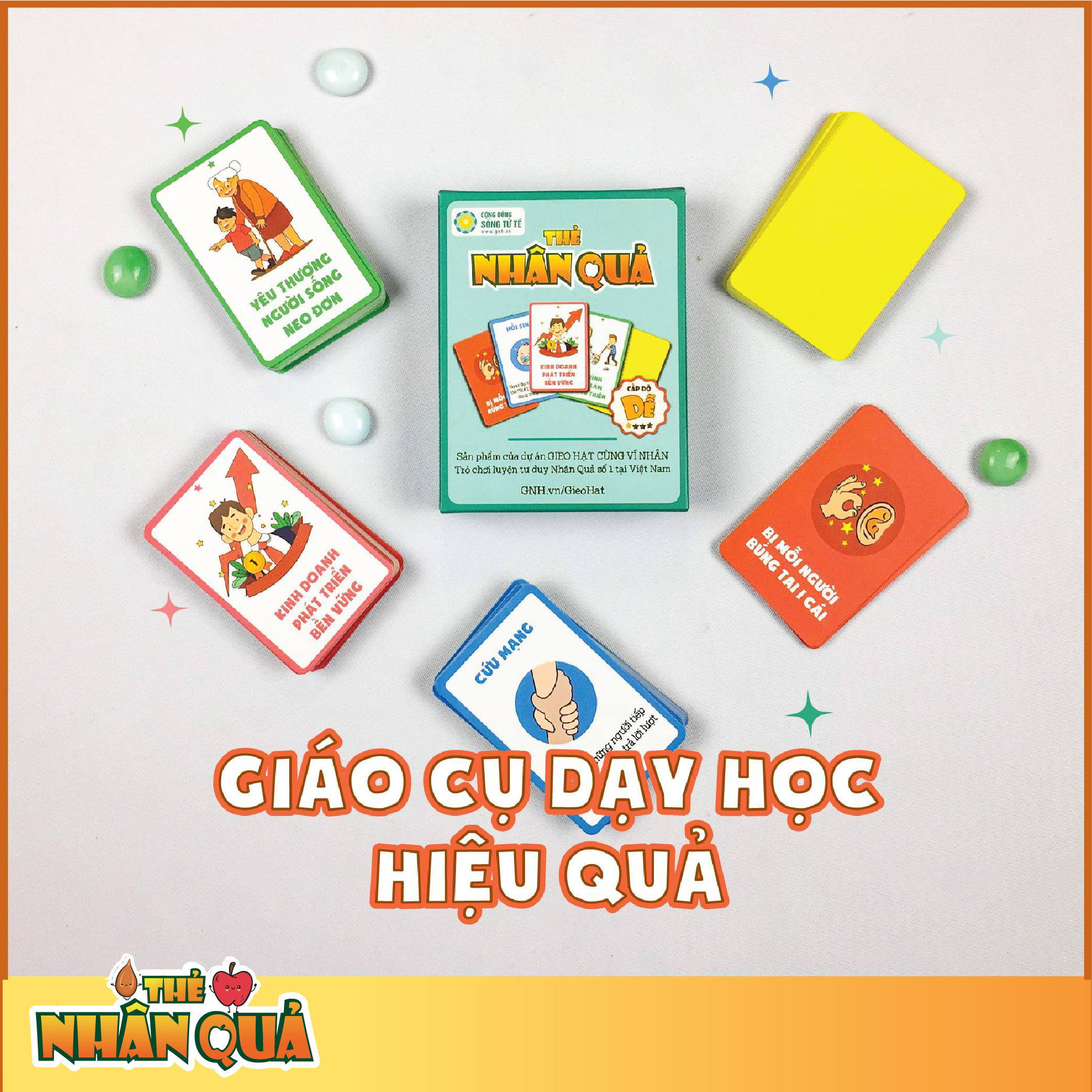 Bộ Thẻ Nhân Quả | Game Tư Duy Nhân Quả Số 1 Tại Việt Nam