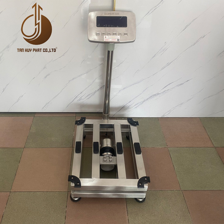 Cân Điện Tử Chống Nước JWS - Mặt Bàn Cân Inox 400x500MM