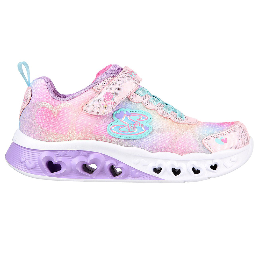 Skechers Bé Gái Giày Thể Thao Flutter Heart Lights - 302315L-PKMT