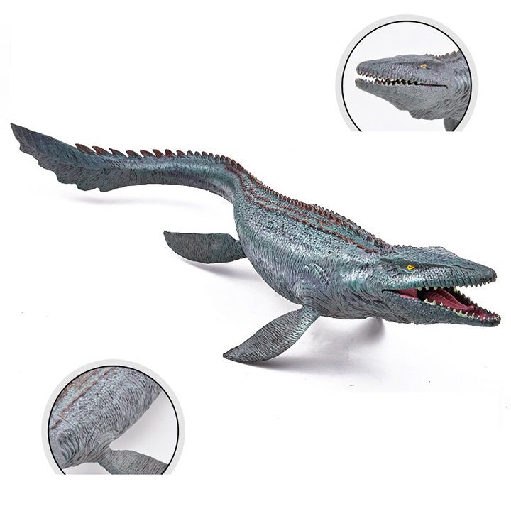 Đồ Chơi Mô Hình Khủng Long Mosasaurus Cho Bé - Loài Thuỷ Quái Vô Đối Của Kỷ Phấn Trắng