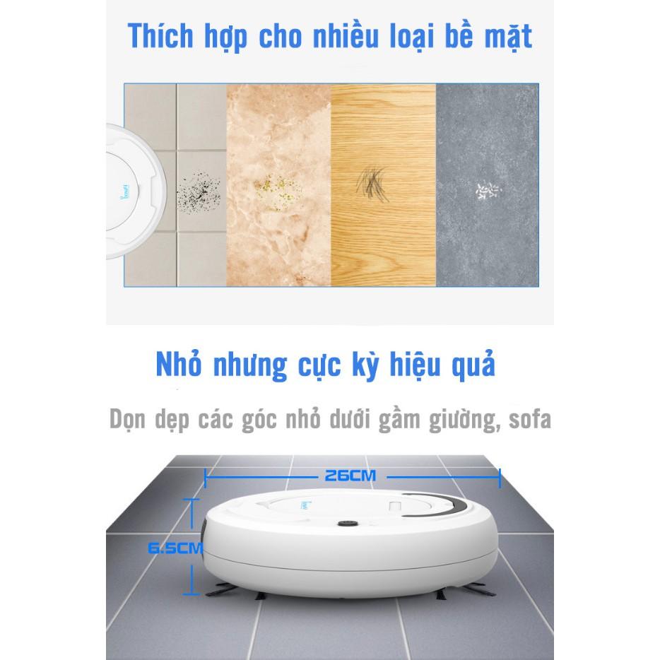 Robot Làm Sạch 3 Trong 1 OneTouch - Robot vacuum cleaner mopping the house