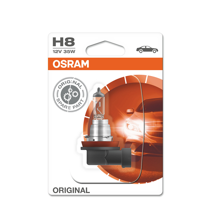 Bóng đèn halogen OSRAM ORIGINAL H8 12v 35w (Vỉ 1 cái)