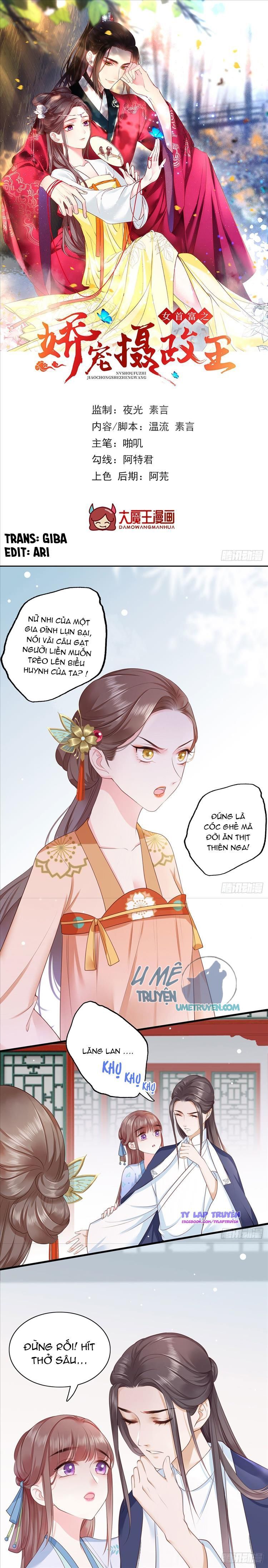 kiều sủng nhiếp chính vương của phú bà chapter 8 2