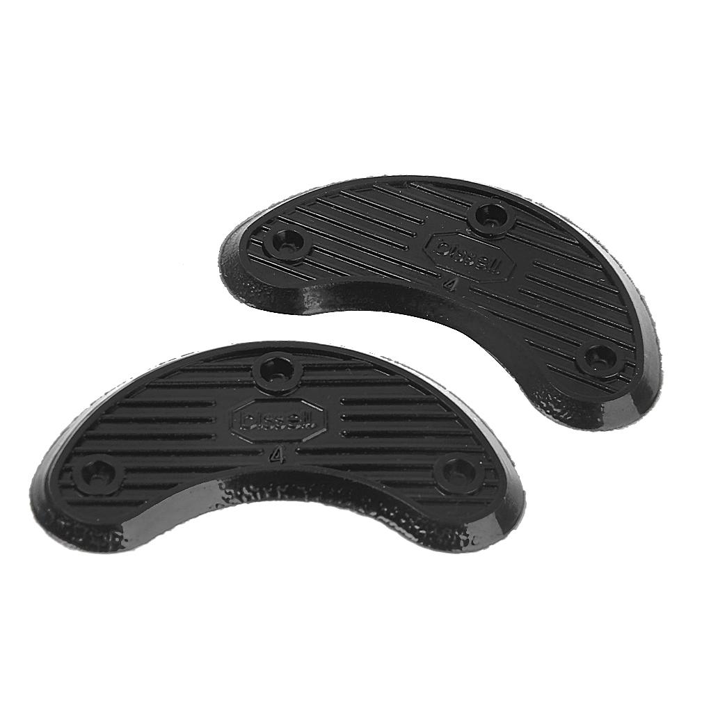 10 Pairs Heel Tips Taps Stick on Sole Repair Replacement High Heel Shoe Care