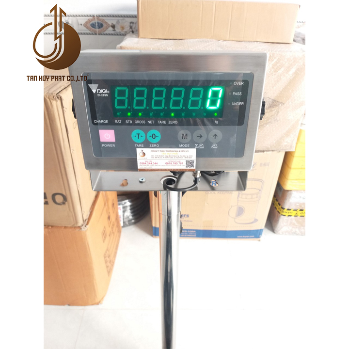 Cân Bàn Điện Tử DI28SS - Mặt Bàn Cân 500x600MM - Đầu Chống Nước