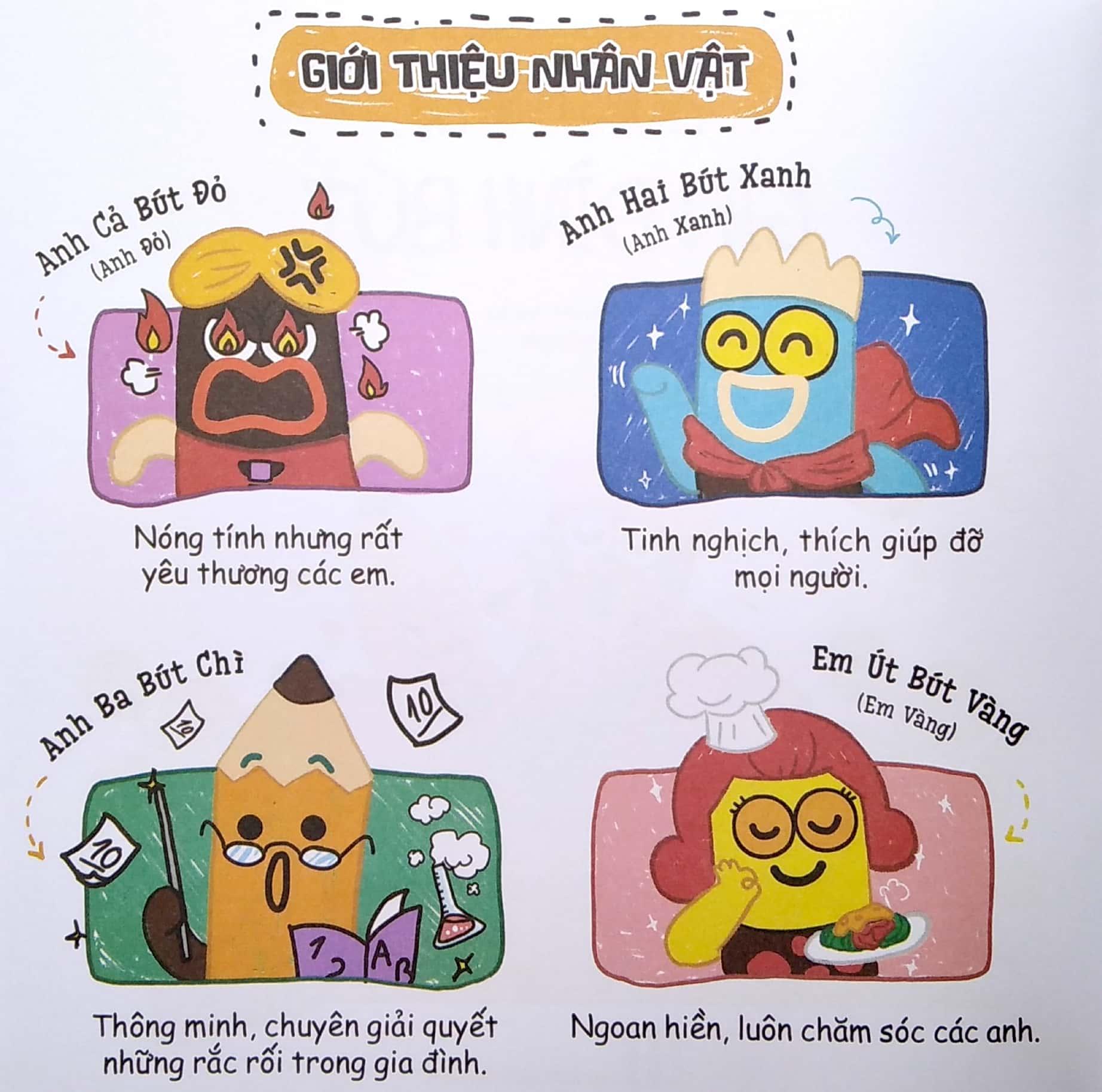 Xin Chào Bút Chì - Chúng Mình Là Gia Đình Bút
