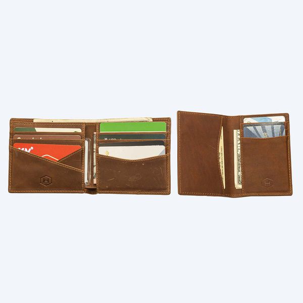 Couple Ví Da Thật Cao Cấp Enus & Gapple Handcrafted Wallet_HAVIAS