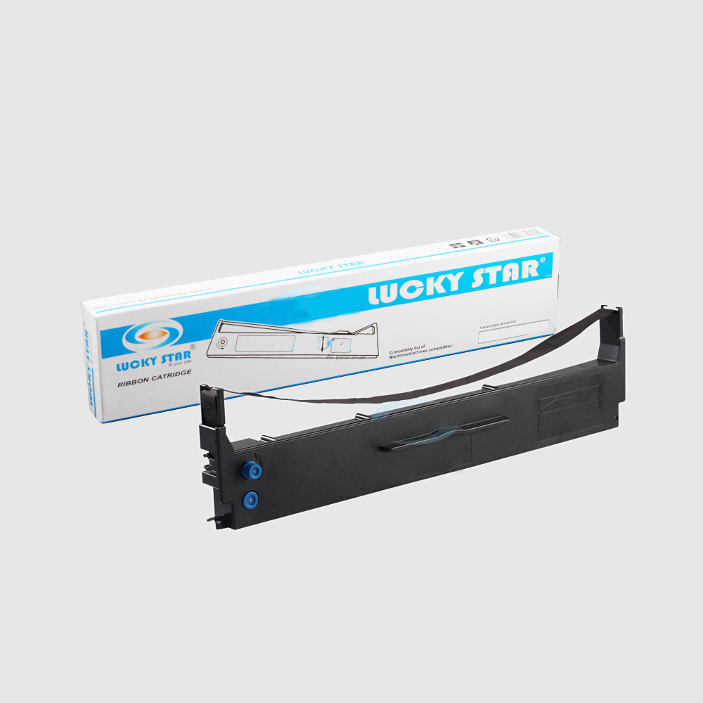 Ruy Băng Mực In Máy In Kim Epson LQ-310, Mực Máy In Hóa Đơn, Epson Ribbon Cartridge, Chất Lượng Cao In Đậm Rõ Nét, Băng Mực Dài 10M, Thương Hiệu Lucky Star - Hàng Chính Hãng