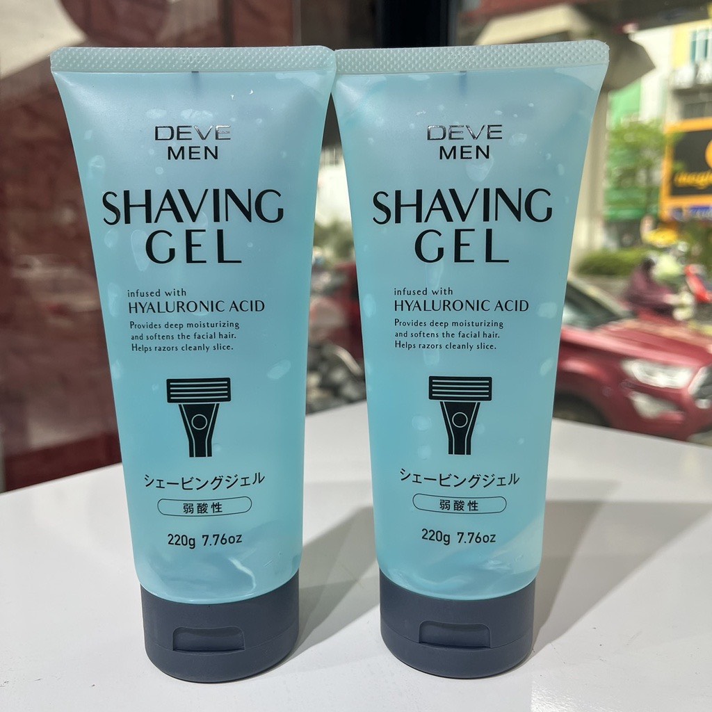 Gel cạo râu cao cấp Nhật Bản Deve Me dành cho nam