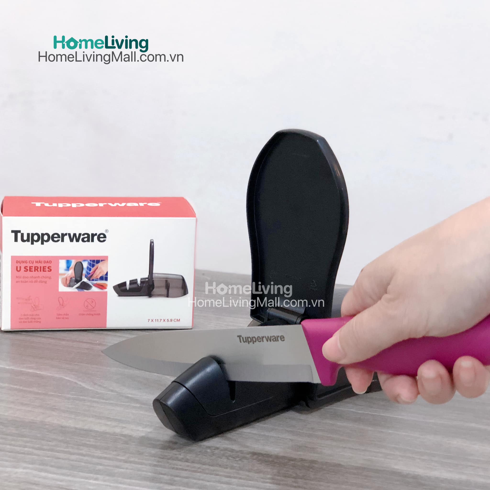 Mài Dao Tupperware U Series Sharpener Mini