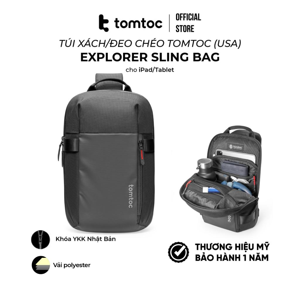 Túi đeo đa năng Tomtoc Crossbody Edc Sling Bag cho iPad 11 - Hàng chính hãng