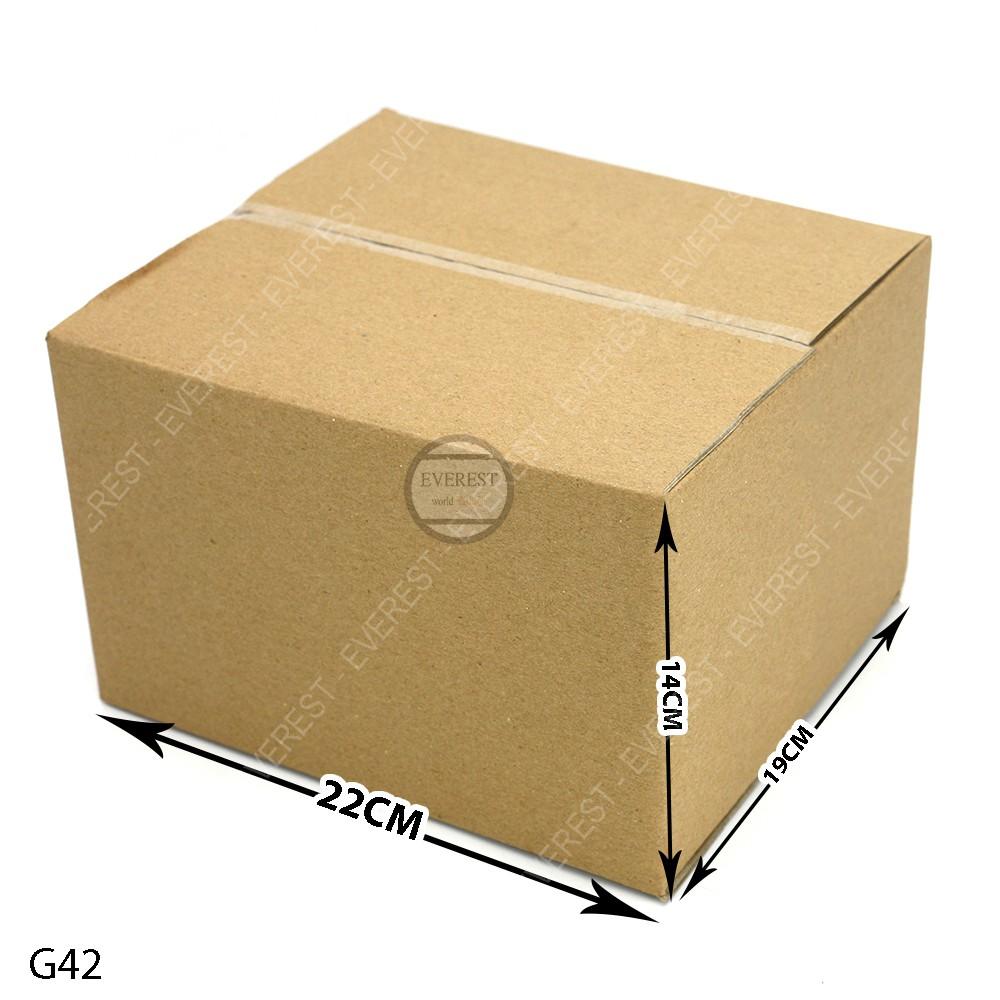 Combo 20 thùng G42-22x19x14 giấy carton gói hàng Everest