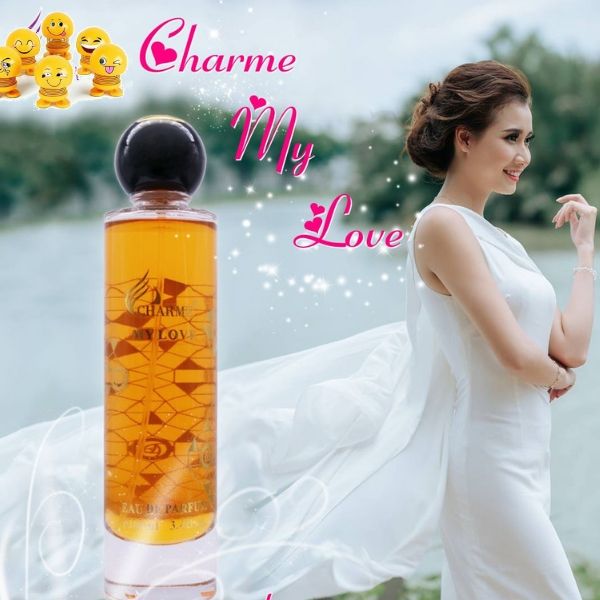 Nước hoa Nữ Charme My Love 100ml -   Tặng Kèm Thú Nhún Mặt Cười Siêu Dễ Thương