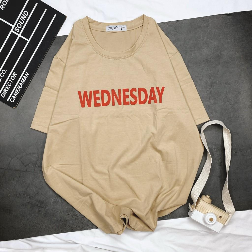 - Áo thun tay ngắn Be Yourself unisex size M L XL - Các ngày trong tuần